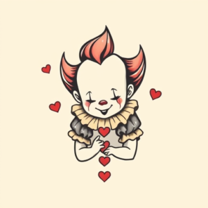 Adorable Pennywise Tattoo