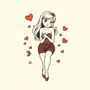 Adorable Pinup Tattoo