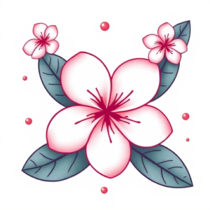 Adorable Plumeria Tattoo