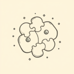 Adorable Puzzle Tattoo