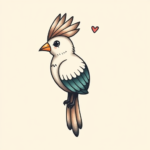Adorable Quetzal Tattoo