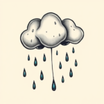 Adorable Rain Tattoo