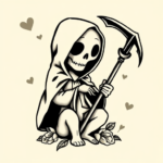 Adorable Reaper Tattoo