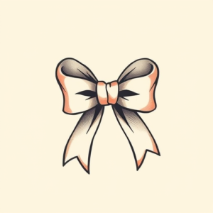 Adorable Ribbon Tattoo