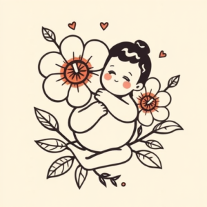 Adorable Sampaguita Tattoo