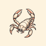 Adorable Scorpion Tattoo