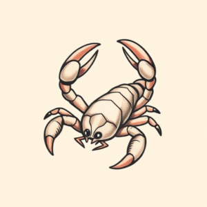 Adorable Scorpion Tattoo