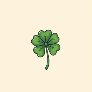 Adorable Shamrock Tattoo