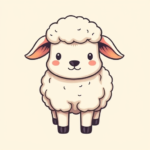 Adorable Sheep Tattoo