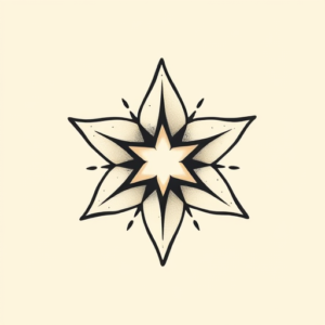 Adorable Star Tattoo