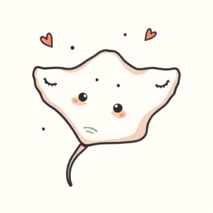 Adorable Stingray Tattoo