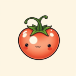 Adorable Tomato Tattoo