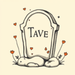 Adorable Tombstone Tattoo