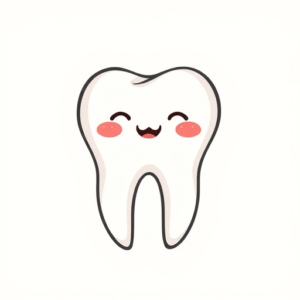 Adorable Tooth Tattoo