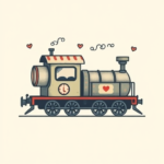 Adorable Train Tattoo
