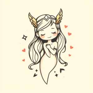 Adorable Valkyrie Tattoo