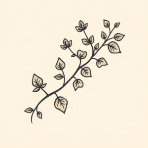 Adorable Vine Tattoo