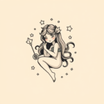 Adorable Virgo Tattoo
