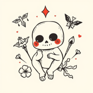 Adorable Voodoo Tattoo