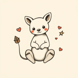 Adorable Wendigo Tattoo