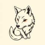 Adorable Werewolf Tattoo