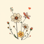 Adorable Wildflower Tattoo