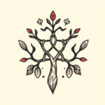 Adorable Yggdrasil Tattoo
