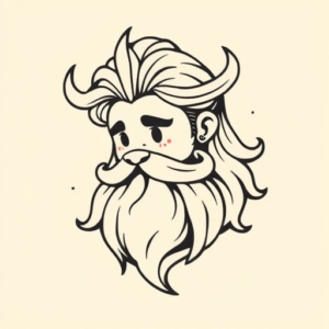 Adorable Zeus Tattoo