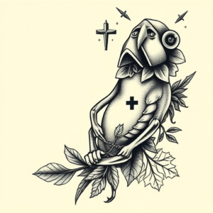 American Traditional Medical Tattoo