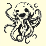 American Traditional Medusa Tattoo