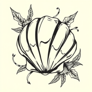 American Traditional Shellback Tattoo