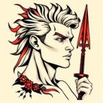 Anime Apollo Tattoo