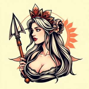 Anime Artemis Tattoo