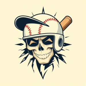 Anime Baseball Tattoo