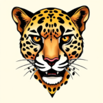 Anime Cheetah Tattoo