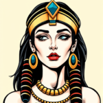 Anime Cleopatra Tattoo