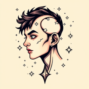 Anime Constellation Tattoo