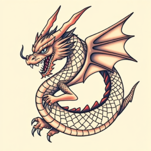 Anime Dragon Tattoo