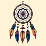 Anime Dreamcatcher Tattoo