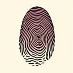Anime Fingerprint Tattoo