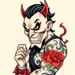 Anime Hannya Tattoo