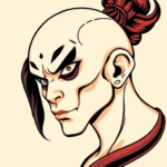 Anime Kintsugi Tattoo