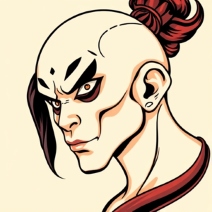 Anime Kintsugi Tattoo