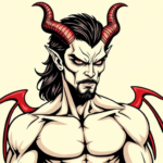 Anime Lucifer Tattoo