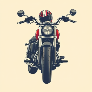 Anime Motorcycle Tattoo