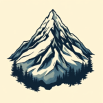 Anime Mountain Tattoo