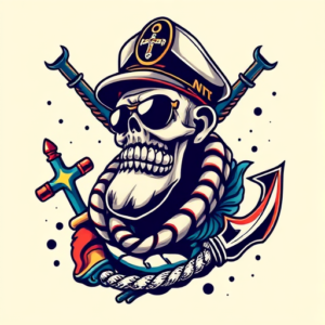 Anime Nautical Tattoo