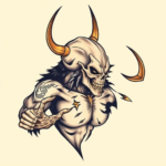 Anime Wendigo Tattoo