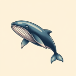 Anime Whale Tattoo