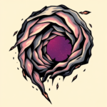 Anime Wormhole Tattoo